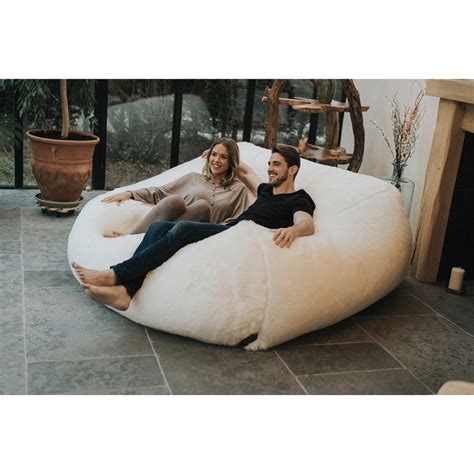 fake fur bean bag uk|Faux Fur Monster Bean Bag .